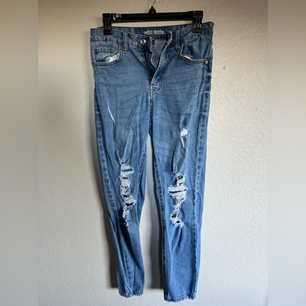 Distressed Mom Jeans | Target Brand: Wild Fable | Size 2